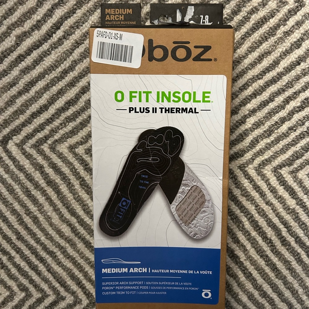 Oboz Thermal II Insoles